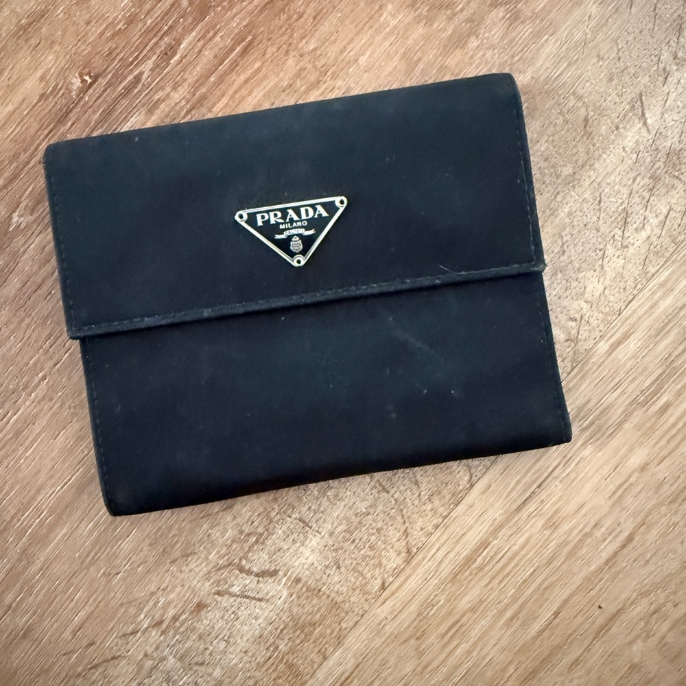 Vintage Prada Black Wallet